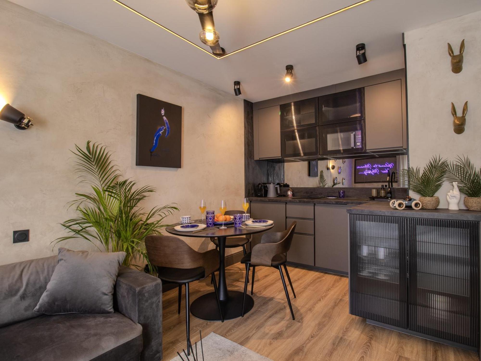 Апартаменты Frontiere Monaco - Hypercentre - Bx Босолей Экстерьер фото